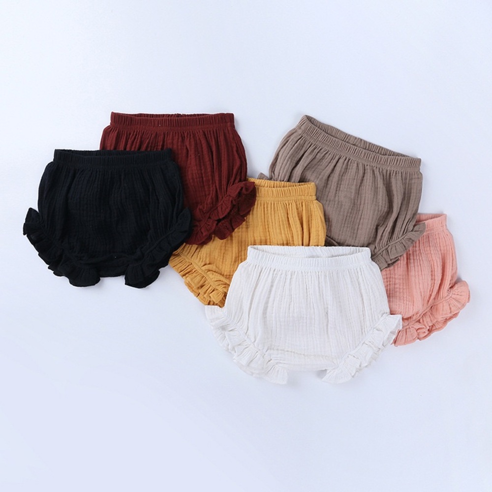 Set of 6 Baby Bloomers in Assorted Colors